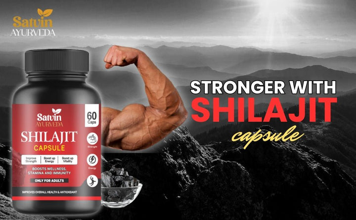 Satvin Ayurveda The Ultra Fire Capsules & Ultra Fire Oil For Men