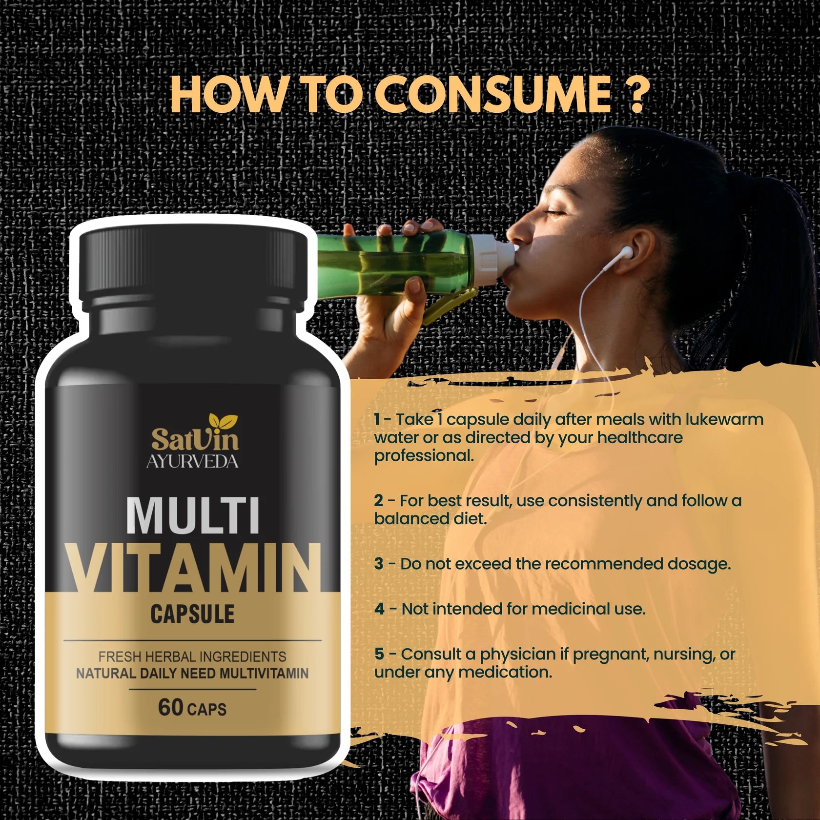 Satvin Ayurveda Multivitamin Capsule
