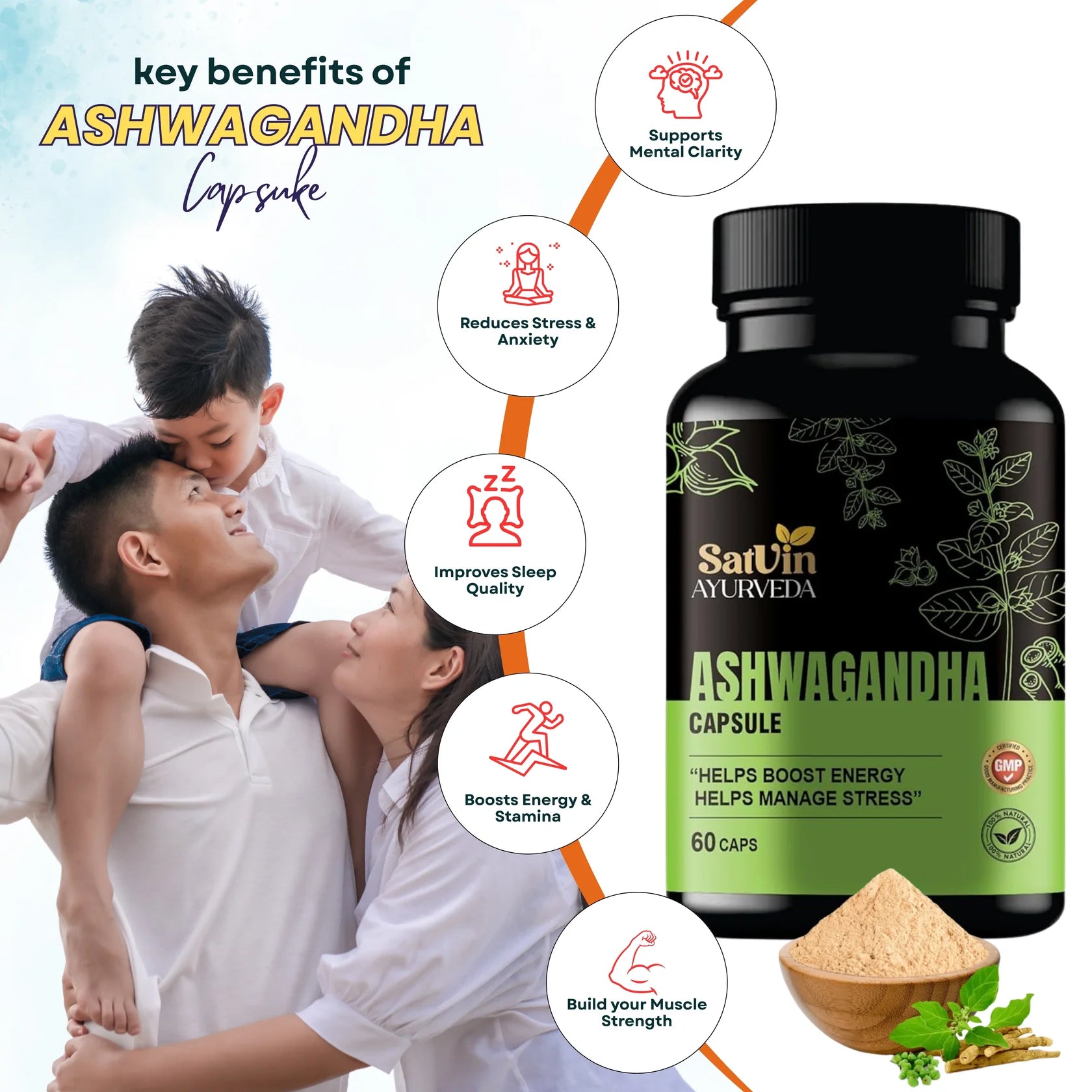 Ashwagandha Capsules – Strength & Vitality Boost