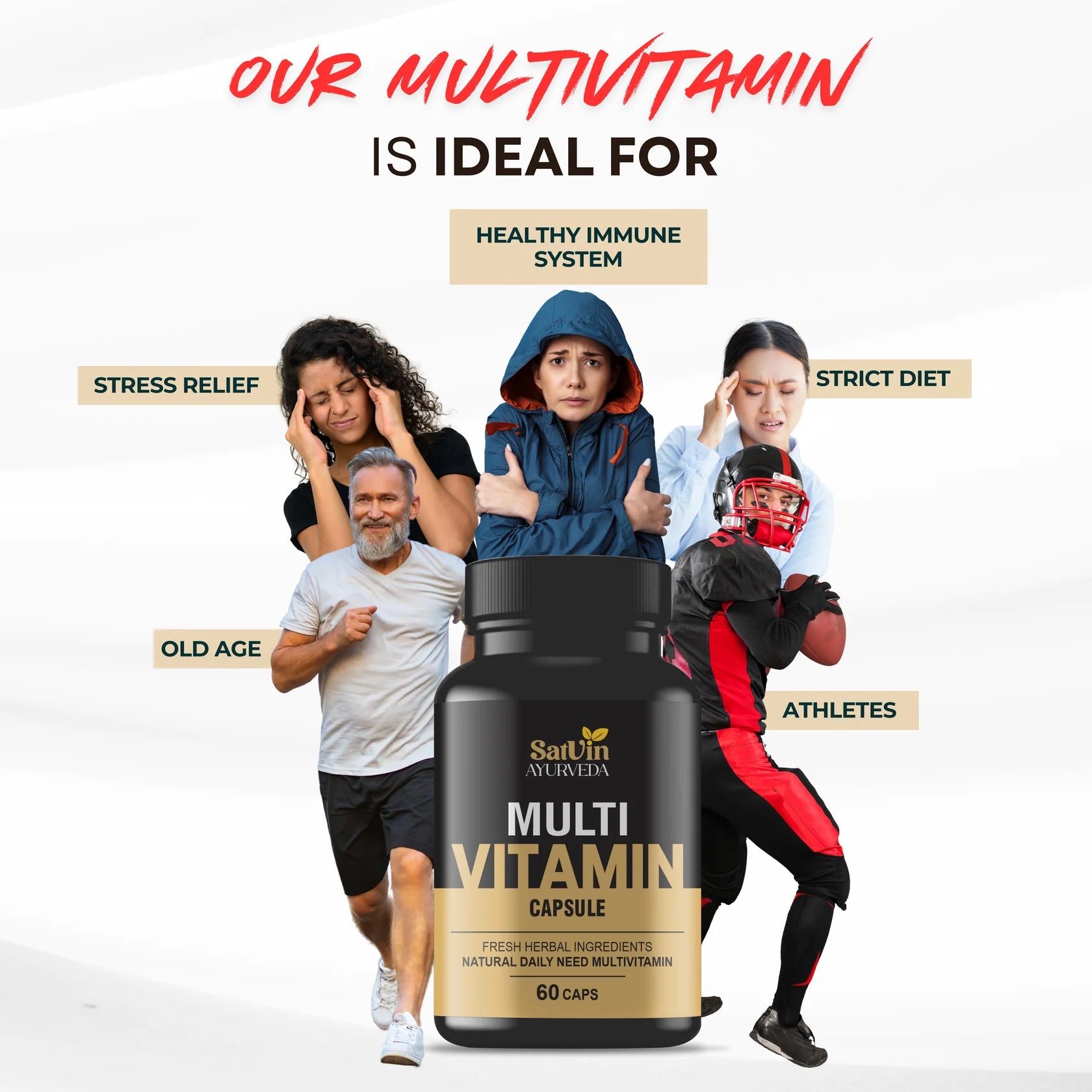 Satvin Ayurveda Multivitamin Capsule
