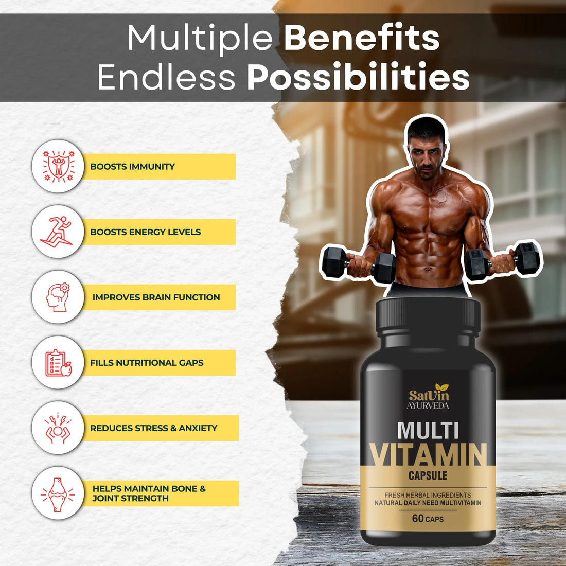 Satvin Ayurveda Multivitamin Capsule