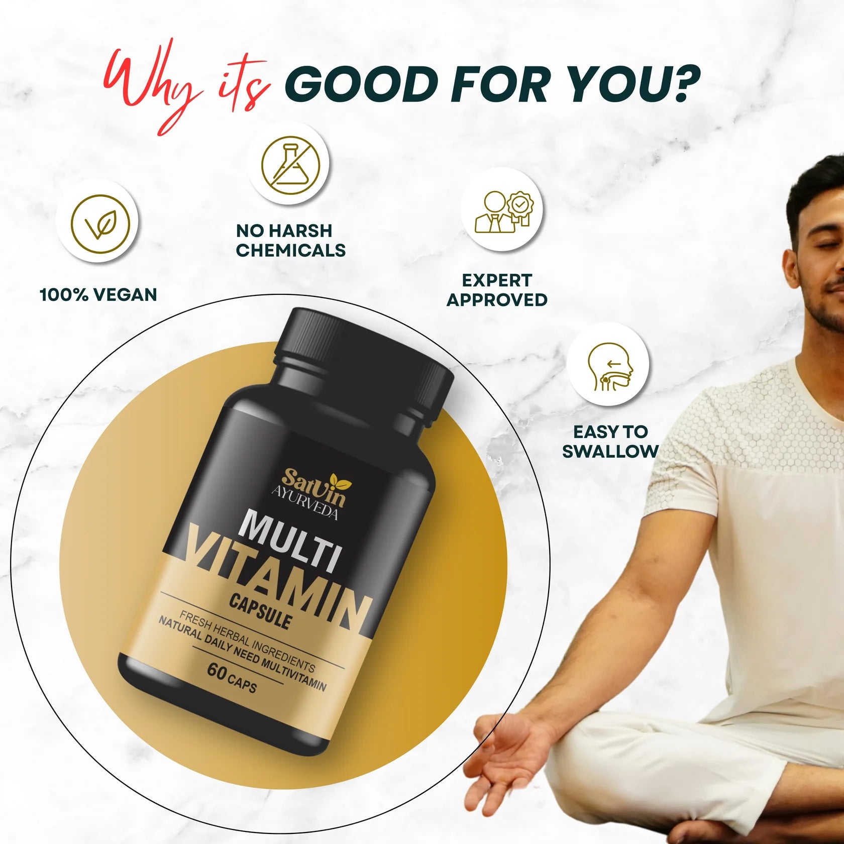 Satvin Ayurveda Multivitamin Capsule