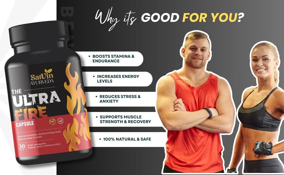 Ultra Fire Capsules – Power, Stamina & Vitality Boost