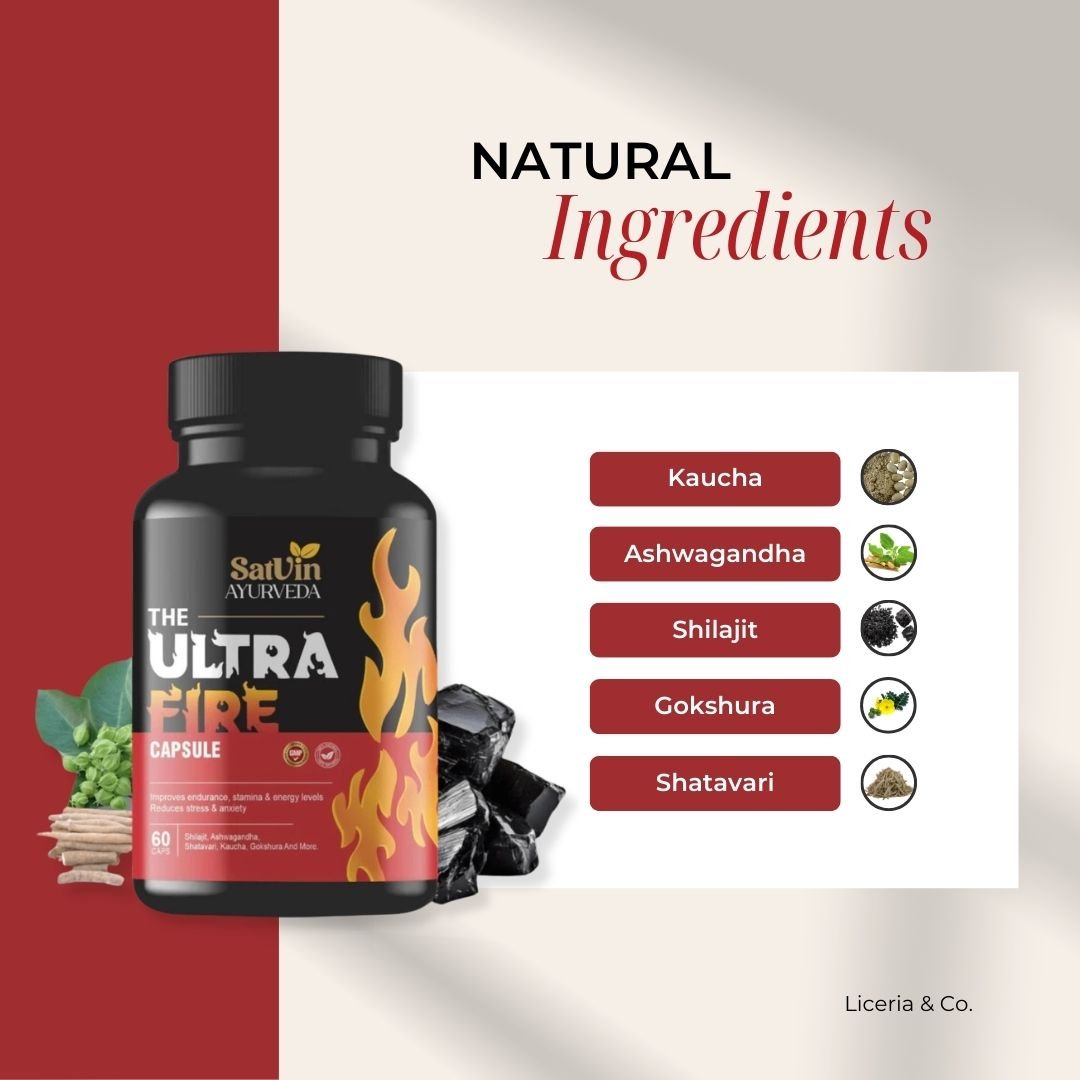Ultra fire – Natural stamina & vitality Supplement